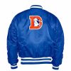 Nfl Alpha Industries Nfl X Alpha X New Era Bomberjacken | Denver Broncos X Alpha X New Era Ma-1 Bomberjacke (Historisches Logo) Pazifikblau