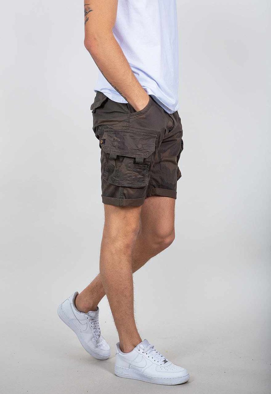 Manner Alpha Industries Hosen + Shorts | Jet Short Camo