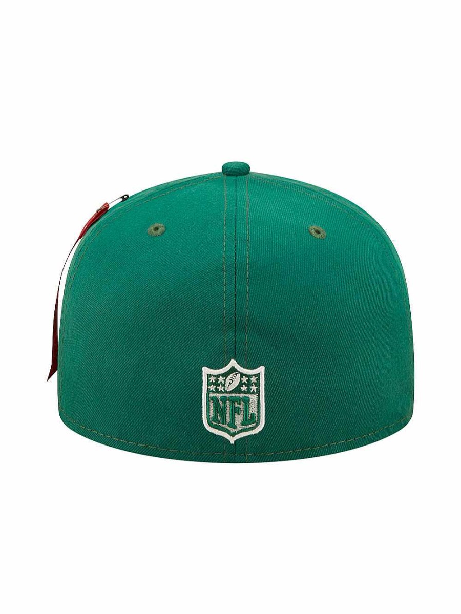 Nfl Alpha Industries Nfl X Alpha X New Era Kappen | New York Jets X Alpha X New Era 59Fifty Fitted Cap Grunes Medium