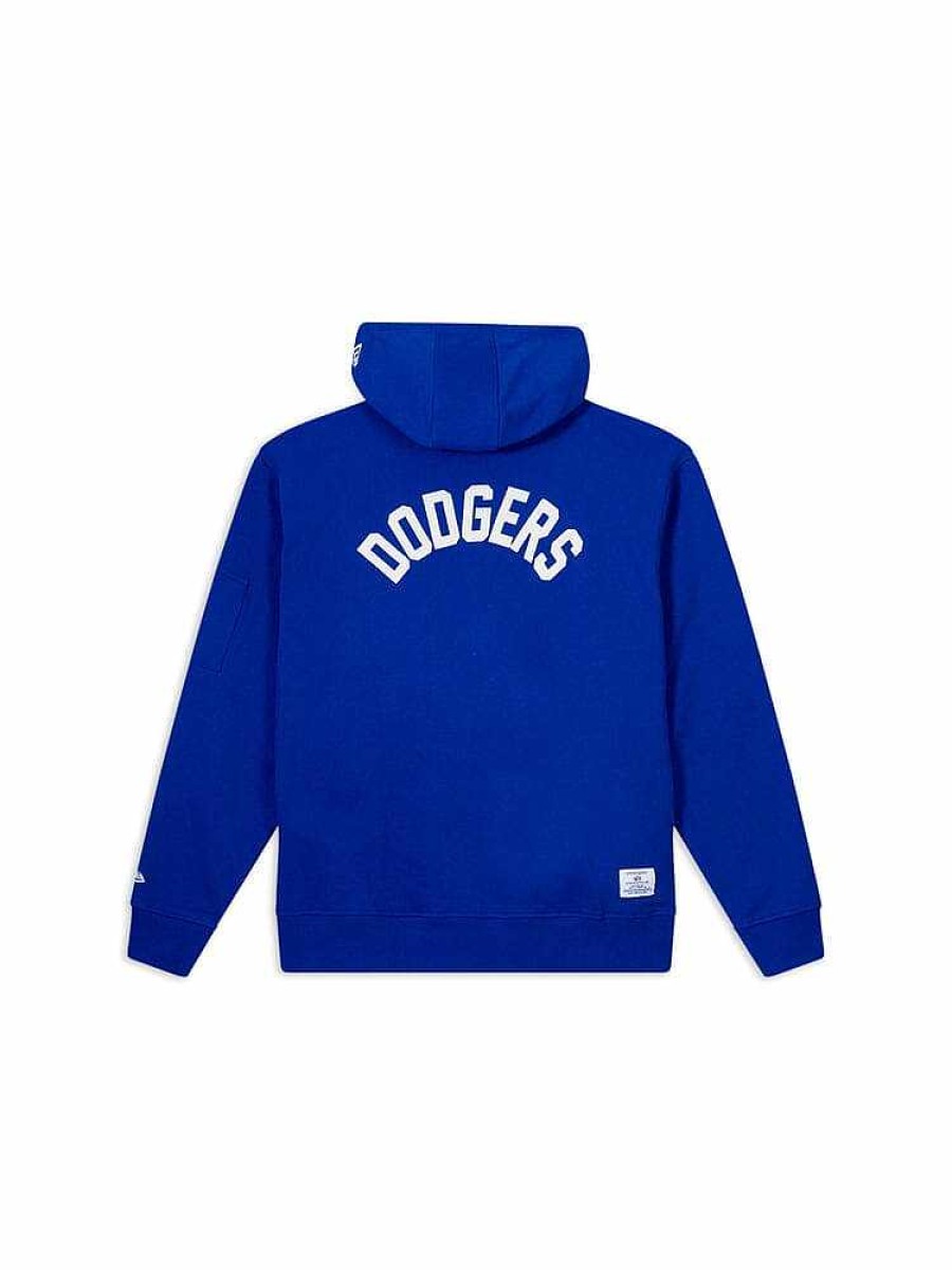 Mlb Alpha Industries Mlb X Alpha X New Era Hoodies, T-Shirts Und Shorts | Brooklyn Dodgers X Alpha X New Era Kapuzenpullover Blau