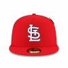 Mlb Alpha Industries Mlb X Alpha X New Era Kappen | St. Louis Cardinals X Alpha X New Era 59 Fifty Fitted Cap Rot