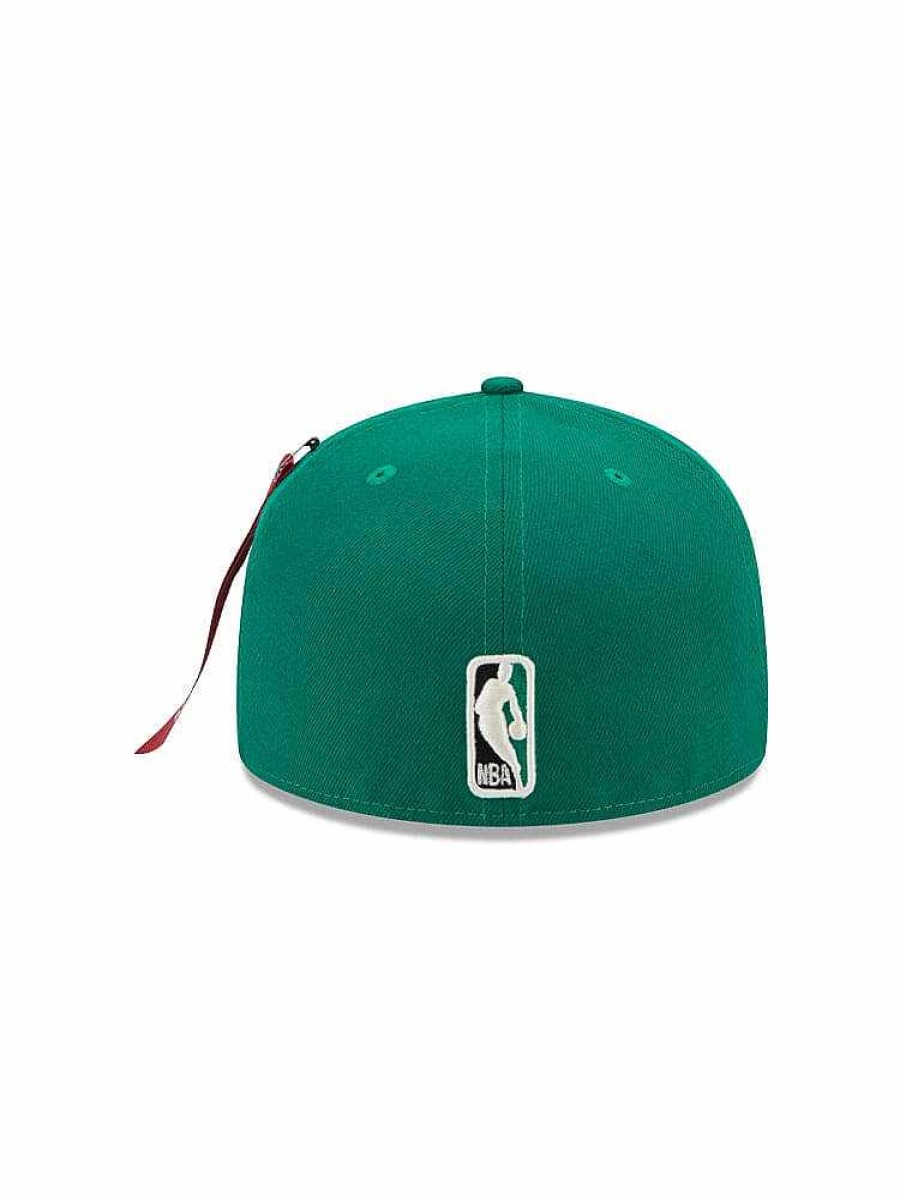 Nba Alpha Industries Nba X Alpha X New Era Hute | Boston Celtics X Alpha X New Era 59Fifty Fitted Cap Grun