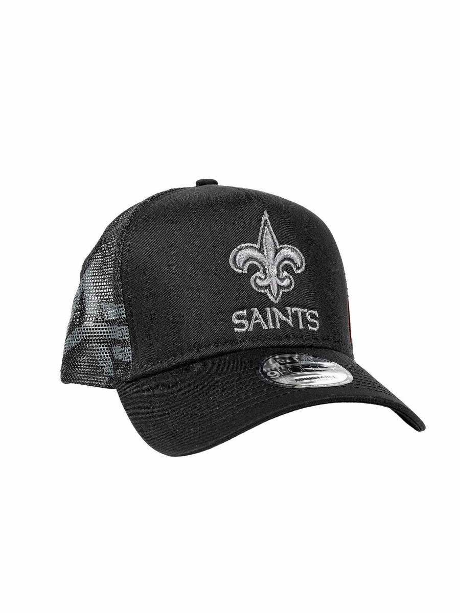 Nfl Alpha Industries Nfl X Alpha X New Era Kappen | New Orleans Saints X Alpha X New Era 940 Cap Schwarz