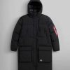 Manner Alpha Industries Oberbekleidung | Langer Pufferparka