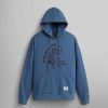 Manner Alpha Industries Hoodies + Sweatshirts | Alpha Jaguar Kapuzenpullover Copen Blau