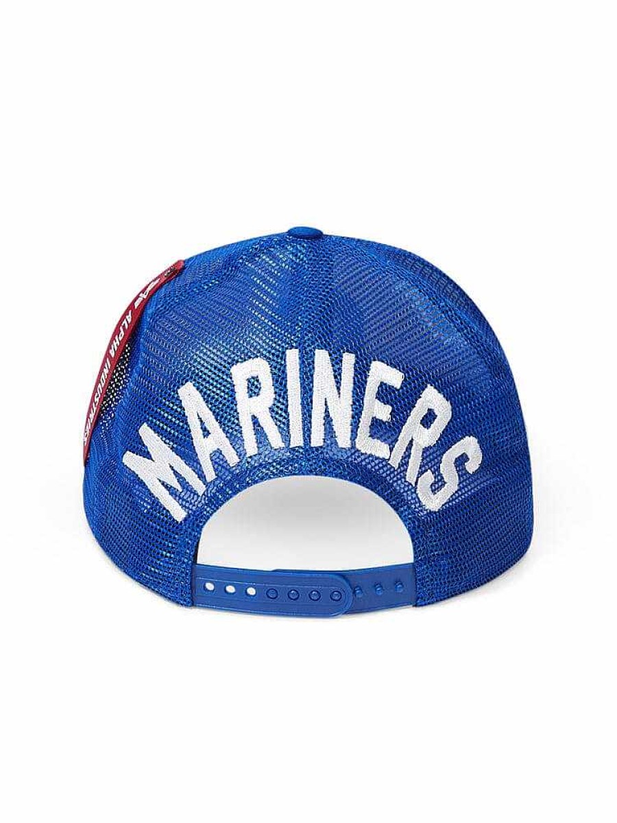 Mlb Alpha Industries Mlb X Alpha X New Era Kappen | Seattle Mariners X Alpha X New Era 950 Kappe Blau