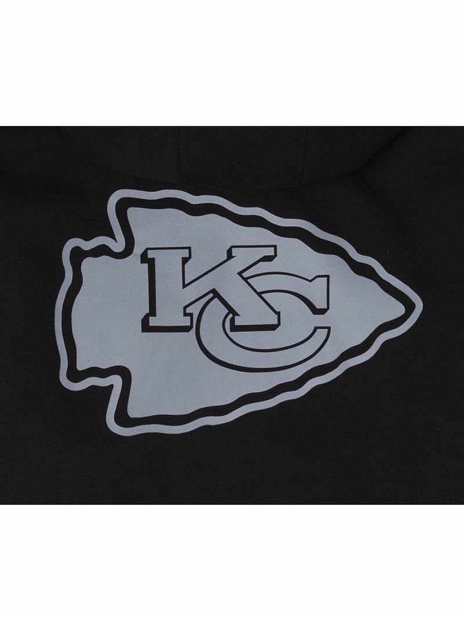 Nfl Alpha Industries Nfl X Alpha X New Era Kapuzenpullover | Kansas City Chiefs X Alpha X New Era Kapuzenpullover Schwarz