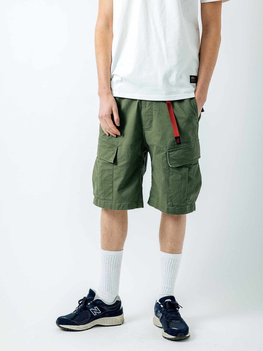 Manner Alpha Industries Hosen + Shorts | Gramicci X Alpha Jungle Cargo-Shorts