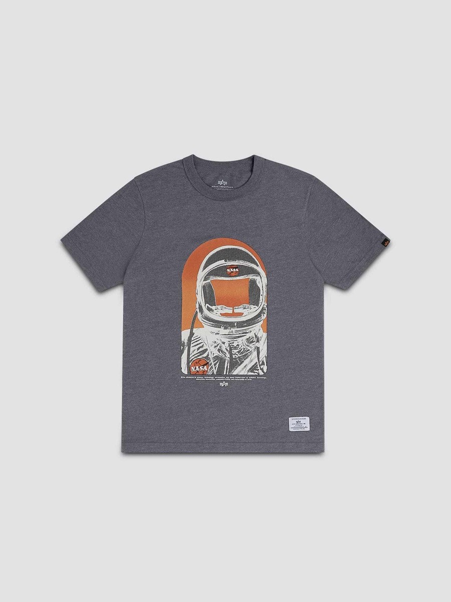 Manner Alpha Industries Nasa | Nasa Moon Man T-Shirt