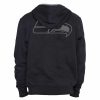 Nfl Alpha Industries Nfl X Alpha X New Era Kapuzenpullover | Seattle Seahawks X Alpha X New Era Kapuzenpullover Schwarz