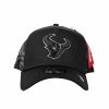 Nfl Alpha Industries Nfl X Alpha X New Era Kappen | Houston Texans X Alpha X New Era 940 Kappe Schwarz