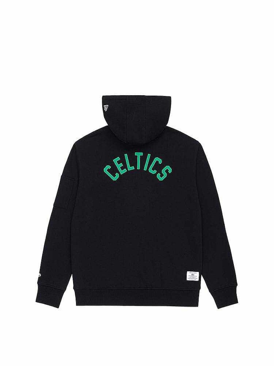 Nba Alpha Industries Nba X Alpha X New Era Hoodies, T-Shirts Und Shorts | Boston Celtics X Alpha X New Era Kapuzenpullover Schwarz